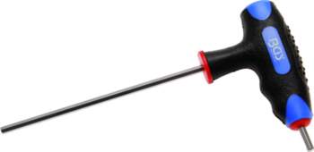 Screwdriver with T-Handle and side Blade