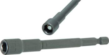 Socket, extra long, with 6-pt. Drill