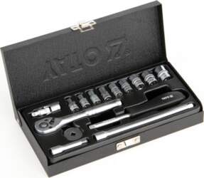 Tool Set 1/4", 15 pc, metall