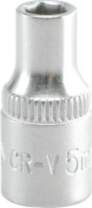 1/4" socket, 5mm (YT-1403)