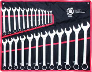 25-piece Combination Spanner Set, 6-32 mm