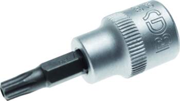 3/8" bit socket, T-STAR (tamperproof),  T27