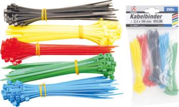 Cable Tie Assortment | coloured |