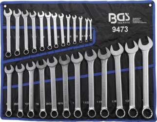 Combination spanner set | inch sizes