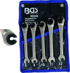 Combination Spanner Set with ratchet function