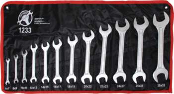 Double Open End Spanner Set |