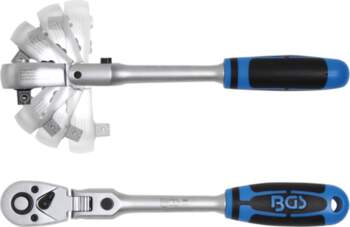 Flexible Ratchet, lockable | external square