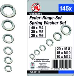 HSS Spring Washer Assortment | M4-M12