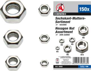 Nut Assortment | M3 - M10