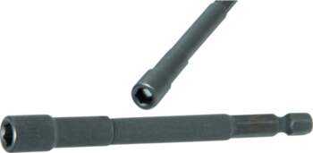Socket, extra long, with 6-pt. Drill
