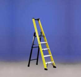Stepladder SMART 1 platform fibreglass 6