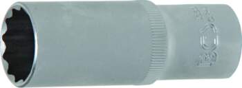 1/2" Deep Socket, 12-pt., 21 mm