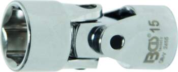 3/8" Universal joint socket, 15 мм