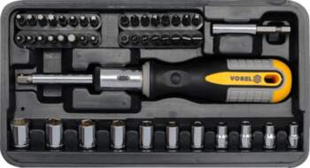 46PCS RATCHET SCREWDRIVER WITH BITS SET