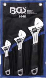 Adjustable Wrench with Soft Rubber Handle