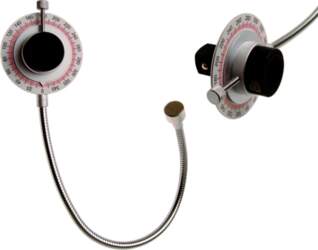 Angular Gauge with magnetic arm |