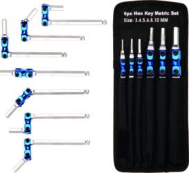Bendable Hexagon Spanner Set | 6