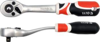 CURVED QUICK RELEASE RATCHET HANDLE  1/4&quot