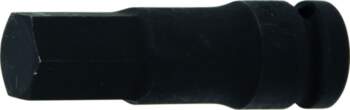 Impact Bit Socket, Internal Hexagon, M19