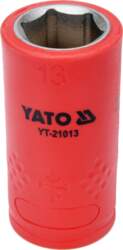 INSULATED HEXAGONAL SOCKET 13MM 3/8" VDE