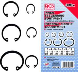 Internal Circlip Assortment | Ø 3