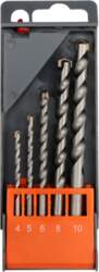 MASONRY DRILL BIT SET 4, 5
