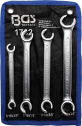 Open Double-Ring Spanner Set | Inch