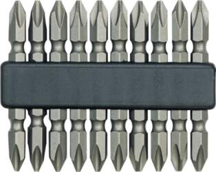 SCREWDRIVER BITS 10PCS PH2x60 DWUSTR (65700V)