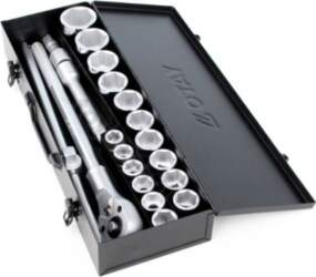 SOCKET SET 21 PCS 3/4" (YT-1335)