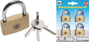 Solid Brass Padlock Set | 40