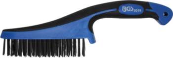 Steel Wire Brush with Plastic Handle