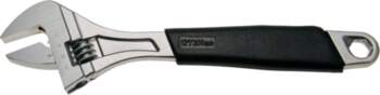 Adjustable Wrench with soft Rubber Handle