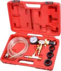 Cooling system vacuum purge and refill