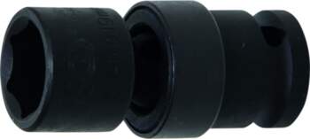 Impact Universal Joint Socket, 1/2", 19