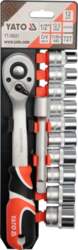 SOCKET SET 1/2" 12PCS. (YT-38821)