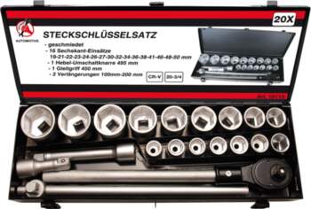 Socket Set | 20 mm (3/4"