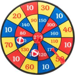 Darts ar lipekļiem 200 points