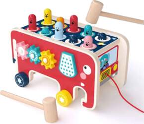 Деревянная игрушка Слоник с молоточком