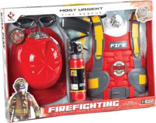 Костюм пожарного с аксессуарами Fire Fighting