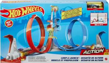 Hot Wheels трасса Loop and Launch
