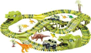 Гоночная трасса парк динозавров Dinosaur Track