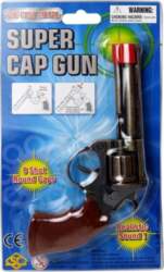 Pistonu metāla pistole (revolvers) Cap Gun