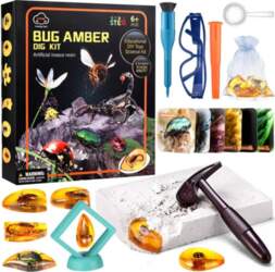 Детская игра Археологические раскопки Bug Amber