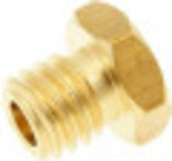 Carburetor main jet 101 Octane hex
