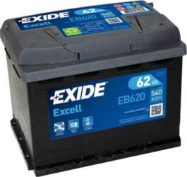 EXIDE EB620 62Ah 540A