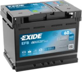 EXIDE EL600 60Ah 640A