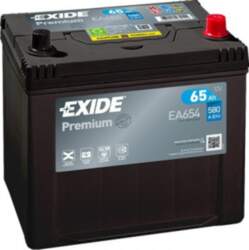 EXIDE EA654 65Ah 580A