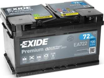EXIDE EA722 72Ah 720A