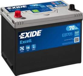 EXIDE EB705 70Ah 540A