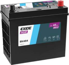 EXIDE EK454 45Ah 380A